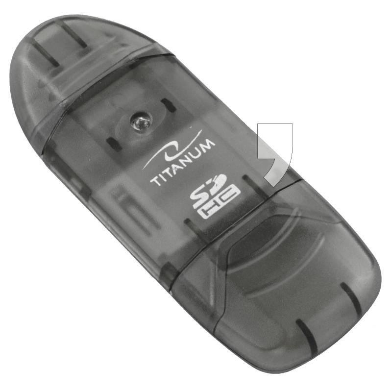 Czytnik kart SDHC, MicroSDHC TITANUM TA101K