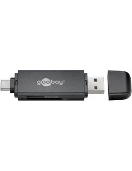 Czytnik kart USB 3.0 - USB-C™ 2 w 1 - Goobay
