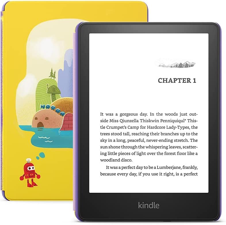 Czytnik Kindle Paperwhite Amazon, Kids/6.8"/8GB/WiFi/Robot Dreams