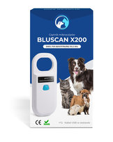 Czytnik mikrochipów Bluscan x200