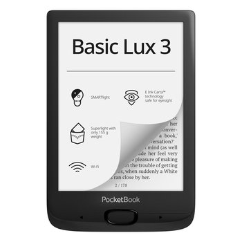 Czytnik Pocketbook Basic Lux 3 Czarny - PocketBook