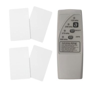 CZYTNIK PROGRAMATOR DUPLIKATOR RFID + 4 KARTY - ADVICE TECH