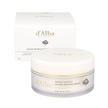 d'Alba - White Truffle Double Serum & Cream - Przeciwzmarszczkowy Krem i Serum z Białą Truflą - 70g - d'Alba