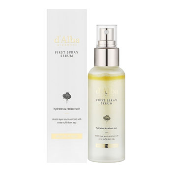 d'Alba, White Truffle First Spray Serum, Nawilżające Serum w Sprayu z Białą Truflą, 100ml - d'Alba