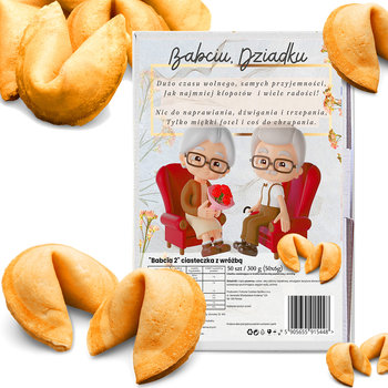 D&D Fun Cookies / Ciasteczko z wróżbą "Dziadkowie 2" 50 szt 300g Dzień babci, dzień dziadka - Inna marka