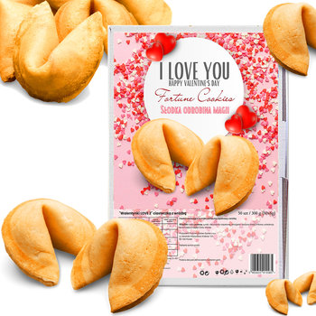 D&D Fun Cookies / Ciasteczko z wróżbą "Walentynki LOVE 2"  50 szt 300g - Inna marka