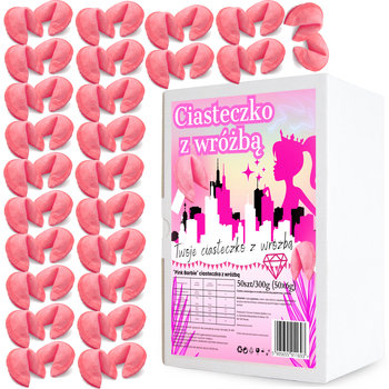D&D Fun Cookies / Zestaw Ciasteczek "Pink Barbie" 50 Sztuk 300G - Inna marka