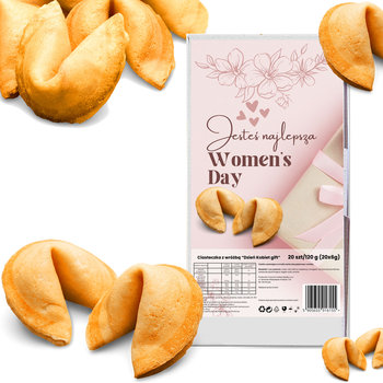 D&D Fun Cookies / Zestaw ciasteczek z wróżbą "Dzień Kobiet gift" 20 sztuk - Inna marka