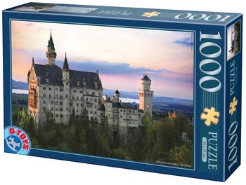 D-Toys, puzzle, Niemcy, Zamek Neuschwanstein, 1000 el. - D-Toys