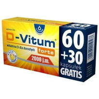 D-Vitum Forte 2000 J.M., Kapsułki, 90 szt. Oleofarm