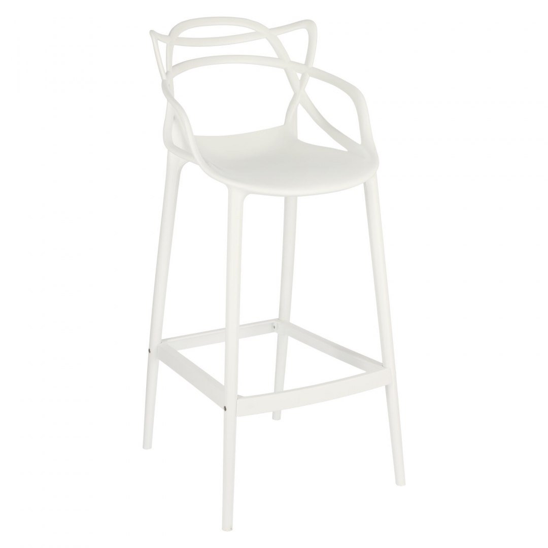 Zdjęcia - Krzesło D2 Design D2.DESIGN Stołek barowy Lexi biały 