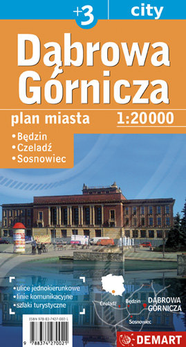 Dąbrowa Górnicza. Plan miasta 1: 20 000 - Opracowanie zbiorowe