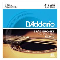 'Daddario Ez940 - 12-Strun Do Git. Akustycznej Daddario Ez940'