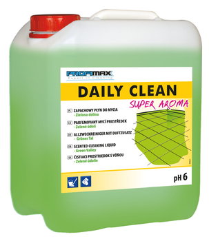 Daily Clean Super Aroma Zielona Dolina 5 L - Płyn Do Mycia Podłóg - Lakma
