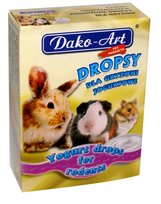 DAKO-ART DROPSY dla gryzoni JOGURTOWE Kartonik 75g Dako-art