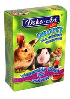 DAKO-ART DROPSY dla gryzoni WARZYWNE Kartonik 75g Dako-art