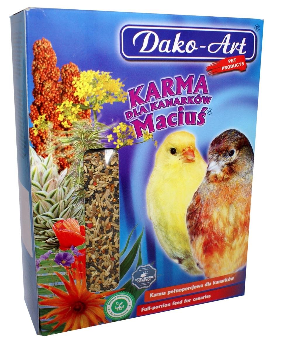 Фото - Корм для птахів DAKO-ART MACIUŚ Karma dla kanarków 1kg