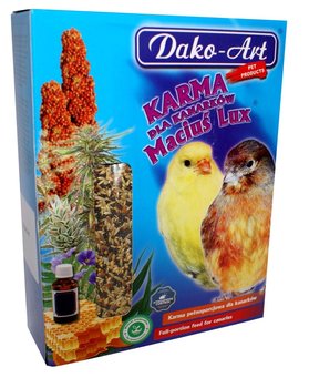DAKO-ART MACIUŚ LUX Karma dla kanarków 500g - Dako-Art