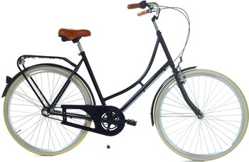 Dallas Bike, Rower miejski, Dallas Holland City 28", czarna z kremem, damski - DALLAS BIKE
