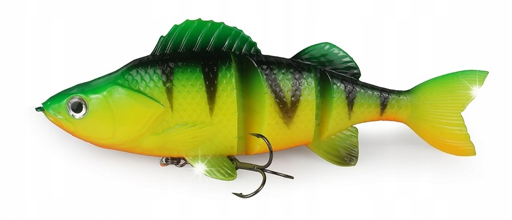 DAM EFFZETT PERCH PADDLE TAIL 14 Cm 47 Gr – Shad Natural Per Luccio E Siluro In Spinning