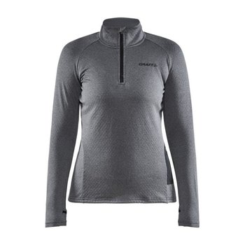 Damska Bluza sportowa Do Biegania Craft Core Trim Thermal Midlayer W | Grey Melange - Rozmiar L - Craft