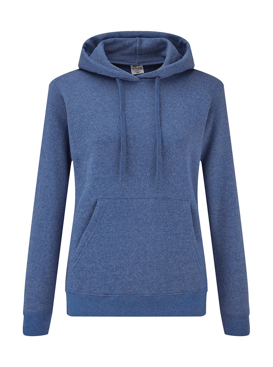 Fruit Of The Loom Maglietta Uomo Iconica – Cotone Pettinato, Taglie Dalla S Alla 5XL, Heather Royal