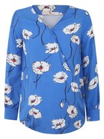 Damska koszula do karmienia niebieska Bellybutton Maternity, r.46 BellyButton