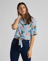 Damska Koszula Lee Knotted Resort Shirt Piscine L49Xzmqe-S LEE