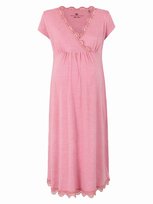 Damska koszula nocna ciążowa różowa Bellybutton Maternity, r.XL BellyButton