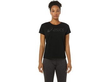 Damska Koszulka Biegowa Asics Big Logo Tee Iii | Black - Rozmiar L - Asics