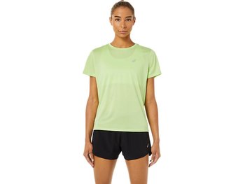 Damska Koszulka Biegowa Asics Katakana Ss Top W | Lime Green - Rozmiar S - Asics