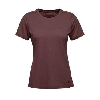 Damska koszulka Black Diamond Lightwire Tech T-shirt cherrywood L - Black Diamond