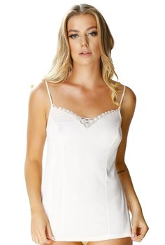 Damska koszulka Nicole na ramiączkach : Kolor - Biały, Rozmiar - 50 - Mewa Lingerie
