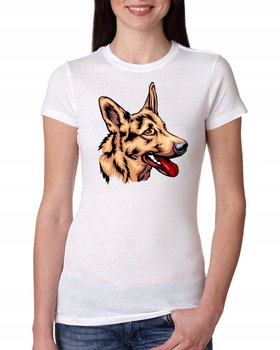 Damska Koszulka Owczarek Niemiecki Pies L 0949 - Inna marka