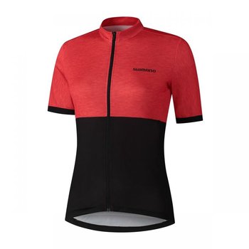 Damska Koszulka Rowerowa  Shimano Element W'S Short Sleeve Jersey | Tea Berr - Rozmiar S - Shimano