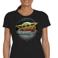 Damska Koszulka Star Wars Gwiezdne Wojny Yoda Baby Skywalker P014 L JHK