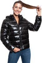 Damska Kurtka Przejściowa Wrangler Short Puffer Black W4N1V0100-M
