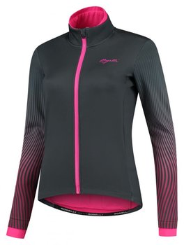 Damska Kurtka Rowerowa  Rogelli Winterjacket Vivid | Grey/Pink - Rozmiar L - Rogelli