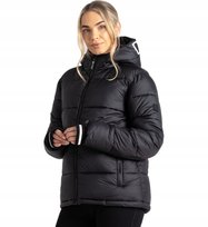Damska kurtka zimowa ocieplana Dare2b DWN442 800 czarny 3XL