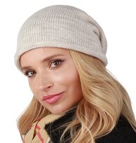 Damska Polska CZAPKA wywijana Beanie KOLORY P5 PaMaMi