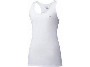 Damski bezrękawnik do biegania Mizuno Impulse Core Tank | WHITE - Rozmiar L - Mizuno