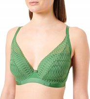 DAMSKI BIUSTONOSZ TRIUMPH AURA SPOTLIGHT CONSCIOUS USZTYWNIANY ZIELEŃ 75C Triumph
