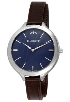 Damski klasyczny zegarek BISSET BSAE20 SIDE 03BX Długi pasek - Bisset