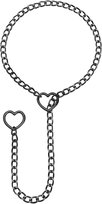 Damski Naszyjnik Punkowy z Sercem Gotycki Choker Punk Y2K Czarny 80 cm Inna marka