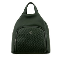 Damski plecak skórzany Canaletto z tłoczeniem plecionki – elegancja i funkcjonalność na co dzień P420s41t6