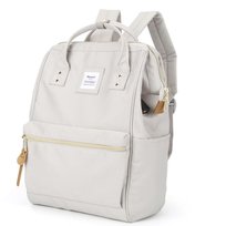 Damski plecak szkolny Himawari 9001 USB jasnoszary