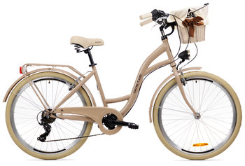 Damski Rower Miejski Goetze 26 Lekki Damka Shimano Kosz - Goetze