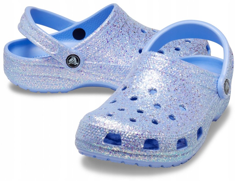 Damskie Buty Chodaki Crocs Classic Glitter 3839 Crocs Sport Sklep
