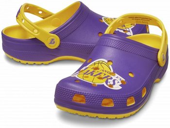 Damskie Buty Chodaki Klapki Crocs Classic NBA Los Angeles Lakers Clog 39-40 - Crocs