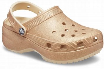 Damskie Buty Chodaki Klapki Crocs Classic Platforma Glitter 207241 Clog 39-40 - Crocs